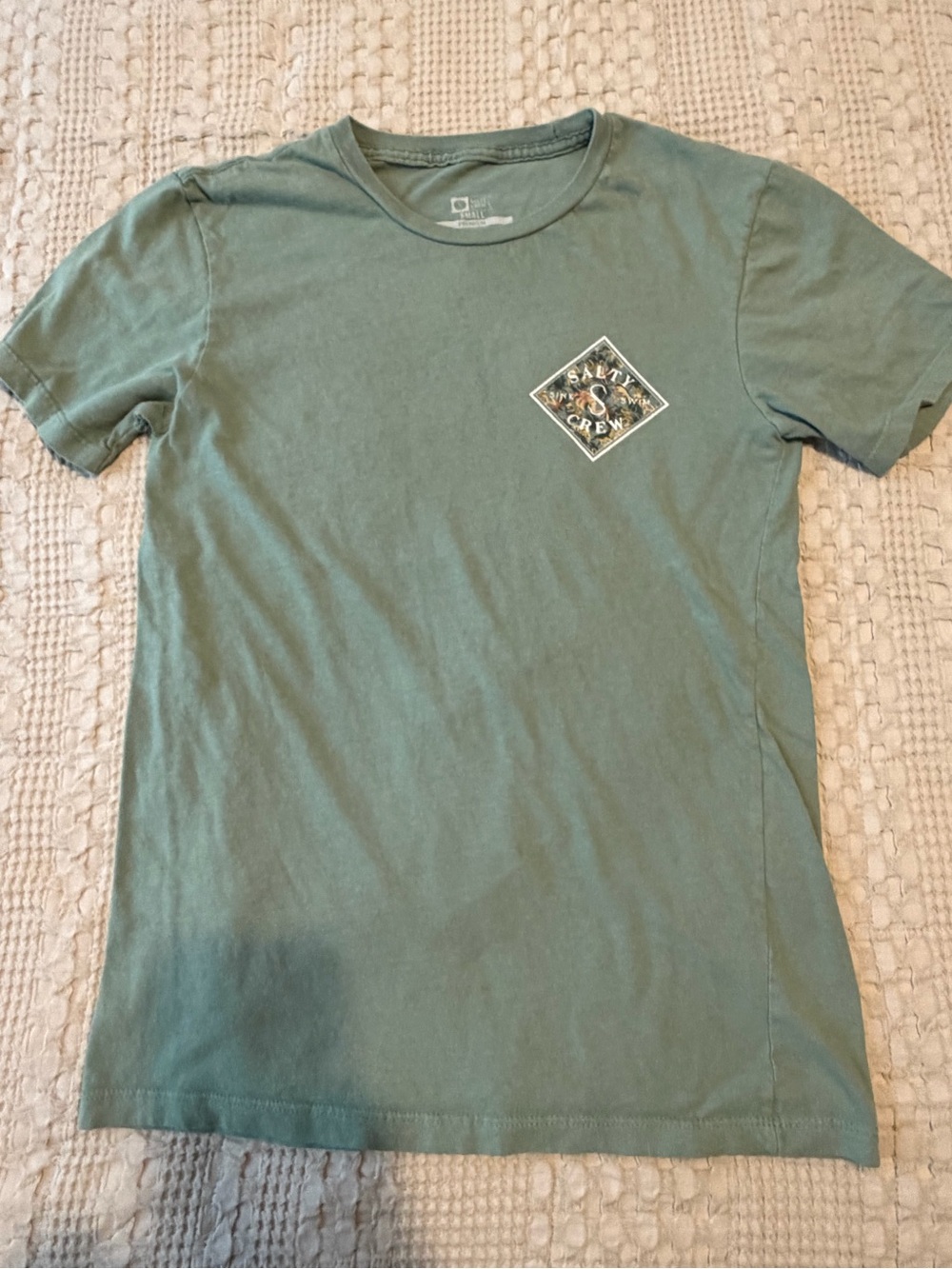 2 for$6✨Salty Crew Men’s Short Sleeve T-Shirt - Sage Green, Size S